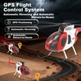 thumbnail image 2 of 1:16 Scale F119S GPS Romote Controlled Helicopter with Light, MD500 RC Aircraft with 6 CH RC, Altitude Holding & One-Tap Takeoff for Adults, 2 of 8