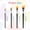 Black*2, variant on 8Pcs Grainer Brush Set Texture Paint Brushes Acrylic Paint Brushes Wood Grain Painting Tool Nylon Bristle Brush Set for Wall Furniture DIY Home Painting Decor