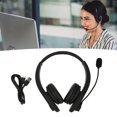 thumbnail image 1 of Auriculares inalámbricos Auriculares telefónicos 50 Ajuste de 3 Botones Cancelación de Ruido Almohadillas para los oídos amigables con la Piel con Transmisor USB para, 1 of 8