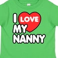 thumbnail image 4 of Inktastic I Love My Nanny Boys or Girls Toddler T-Shirt, 4 of 5