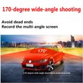 thumbnail image 4 of 4" Dual Lens Car DVR Camera Dash Cam Dashboard Camera Video Rear Recorder G-Sensor HD 1080P, 4 of 11