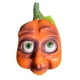 thumbnail image 1 of Fiudx Decoración de Halloween con Forma de Humanoide, Diseño Único de Calabaza, Hojas de Tela y Sombrero de Copa de Encaje, Base con Peso Seguro, Decoración de Fiesta Caprichosa, Espíritu Navideño, J, 1 of 1