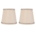 thumbnail image 1 of Bedroom Minimalist Shade Cloth-craft Hanging Lampshade Shell(beige), 1 of 5
