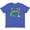 Vintage Royal Blue, variant on Inktastic Middle Brother Boy Dinosaur Announcement Youth T-Shirt