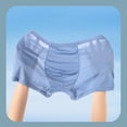 thumbnail image 6 of Men's Mesh Ice Breathable Cool Briefs with Pouch Thin Underwear, 6 of 7