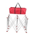 thumbnail image 1 of koolsoo Folding Work Stand Foldable Work Table Portable Workbench for Picnic Outdoor 9 Leg, 1 of 9
