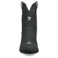 thumbnail image 6 of Journee Womens Underwood Western Star Detail Pointed Toe Cuban Heel Casual Comfort Ankle Booties, Widths Available, 6 of 9