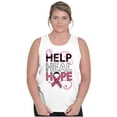 thumbnail image 5 of Help Heal Hope Breast Cancer Aware Tank Top Tee Shirt Women Brisco Brands S, 5 of 6