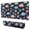 Black Cartoon Dinosaurs-3, variant on Long Mouse Pads for Desk,Black Cartoon Dinosaurs Rawr Pattern Desk Mats on Top Of Desks, Desk Mouse Pad Extra Large with 3mm Non-Slip Base and Stitched Edge for Gaming,Office,Work,Home 31.5"x11.8"