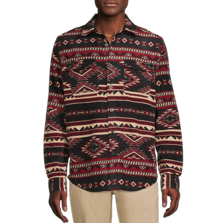 Men’s Micro Fleece Button Shirt