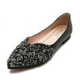 thumbnail image 3 of MEYSE Women Flats ballet Rhinestone Dressy Casual Wedding Comfortable Shoe Pointed-toe women's shoes, 3 of 6