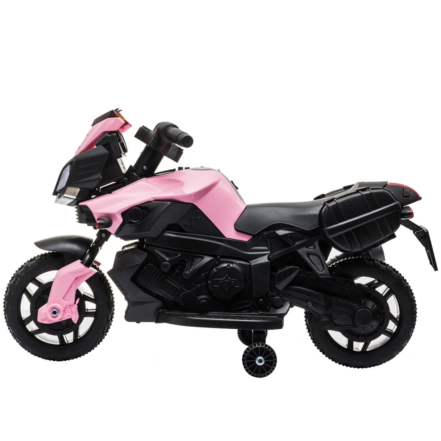 CIPACHO 6V Battery Powered Kids Car Toys Electric Motorcycle Ride-On Toy with Music, Pink