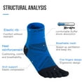 thumbnail image 7 of AONIJIE Men's Coolmax Toe Socks Five Finger Athletic Running Ankle Socks Quick Dry,3 Pairs,M, 7 of 7