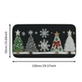 thumbnail image 5 of Heduofu Xmas Tree Holiday Party Door Mat, Winter Kitchen Rug for Floor, 5 of 6