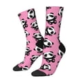 thumbnail image 1 of Fotbe Cute Panda Calcetas Largas con Estampado para Hombre y Mujer – Calcetas de Compresión Transpirables y Elásticas, Viajar y Uso Diario Talla 5-11, 1 of 6