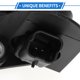 thumbnail image 4 of Ofertas Únicas 1 Pc Sensor de Posición del Cigüeñal para PEUGEOT 306 Saloon 1.1 1.4 SL 1994-2001 Metal Plástico Resistente Negro Sensor CKP del Motor, 4 of 6