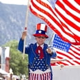 thumbnail image 4 of Independence Day Top Hat, 250th Anniversary Flag Costume Patriotic Accessory for 4th of July Party Supplies and Theme Decor,July 4th Decorations, 4 of 8