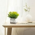 thumbnail image 5 of Lavanda Artificial, plantas verdes falsas estrelladas, plantas en macetas, pequeñas decoraciones, decoración para el hogar, sala de estar, comedor, bonsái, 5 of 5