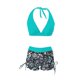 thumbnail image 4 of Mujeres Bikini Trajes de Baño Vintage Impreso Conservador Falda de Playa, Traje de Baño de Dos Piezas para las Vacaciones, 4 of 8