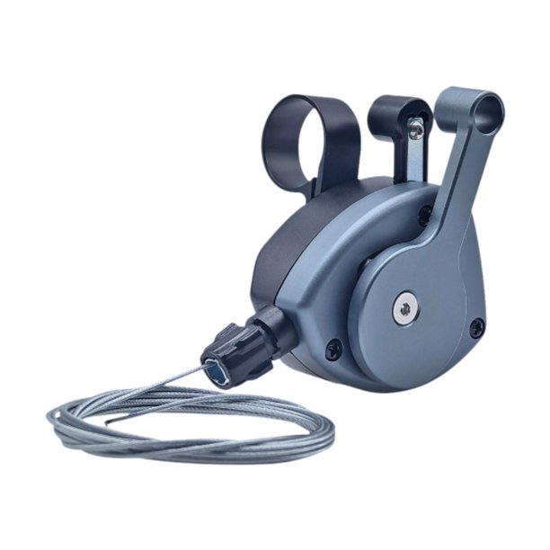 Palanca de palanca de cambios de bicicleta con cable de cambio, reemplazar piezas, accesorios para bicicletas profesionales a la derecha para Cline Gris