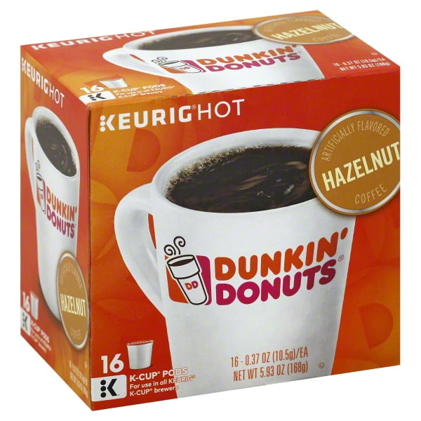 JM Smucker Dunkin Donuts Keurig Hot Coffee, 16 ea