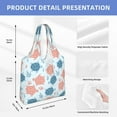 thumbnail image 7 of Wukai Sea Turtle Sturdy and Stylish Reusable Canvas Tote Bag: Eco-Friendly, Heavy-Duty Grocery Shopping Bag with Reinforced Handles, 7 of 7