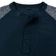 thumbnail image 5 of Blusas y camisas de manga larga con cuello redondo para hombre, suéter deportivo informal con botones y cuello redondo, blusas de manga larga con cuello redondo, blusa de poliéster para hombre, 5 of 6