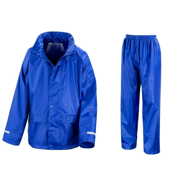 Result Core Ensemble Imperméable Junior Garçons/filles avec Veste et Pantalon