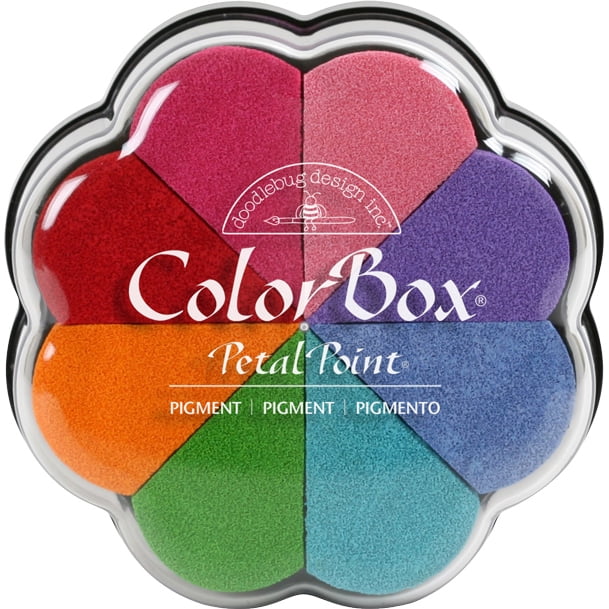 ColorBox Pigment Petal Point Ink Pad 8 ColorsFun, Pk 1, Clearsnap