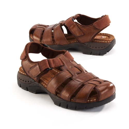 Earth Spirit Men's Leather Fisherman Sandals