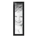 thumbnail image 2 of ArtToFrames 8" x 30" Distressed Black Picture Frame, 8x30 inch Black Wood Poster Frame (WOM-4592), 4 Pack, 2 of 7