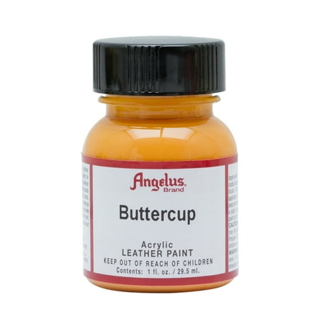UPC: 0086366711989 | Angelus® Acrylic Leather Paint  1 oz.  Buttercup