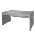 thumbnail image 4 of Impressions Vanity Slay Station Naomi Vanity Desk with 2 Layers of Preset Dividers (Silver), 4 of 5