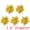 Gold, variant on Unique Bargains Multi-Layer Star Gift Bows for Holiday Gift Wrapping and Decoration Silver