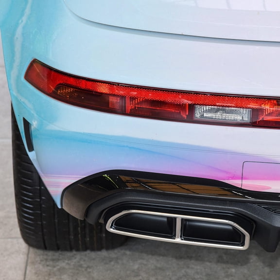 MERRYHAPY Reflective Vinyl Wrap Film Color Changing PVC Car Wrap 1 Pack Weatherproof