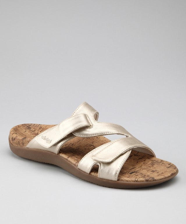walmart gold sandals