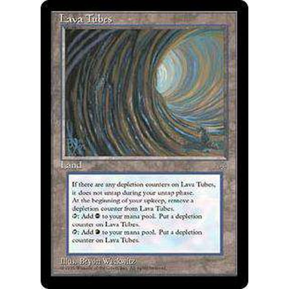 MtG Ice Age Rare Lava Tubes