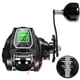 thumbnail image 4 of Carrete de baitcasting con sistema de frenado eléctrico y súper arrastre de 16 kg para pesca de trucha y carpa. Mano derecha, 4 of 9