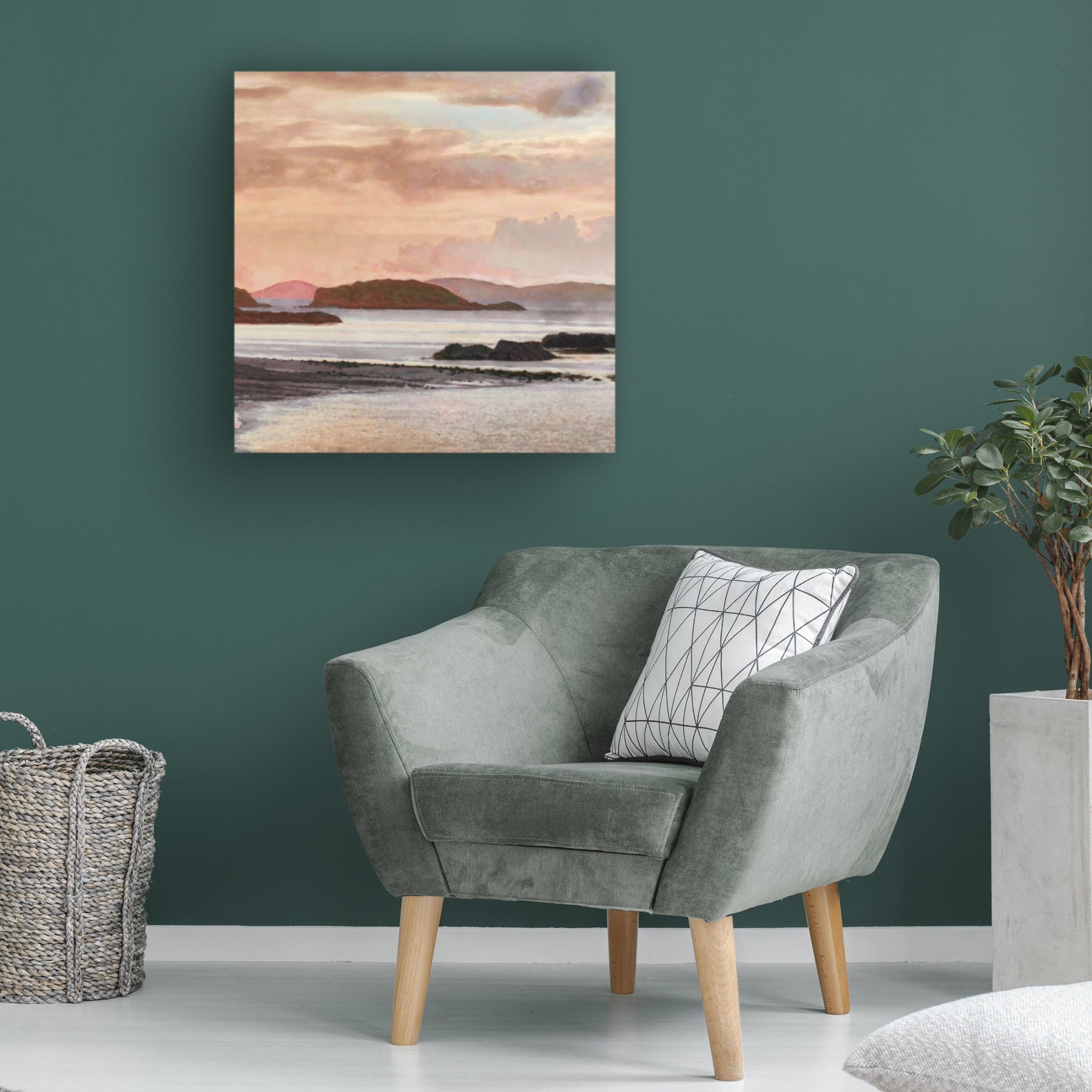 Trademark Fine Art Alonzo Saunders  A New Morning I Canvas Wall Art
