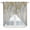 Gray Blue Lemon Yellow, variant on Blue Grey Forest Kitchen Window Curtains, Swag Curtains Valance for Bedroom Living Room Bathroom, Grey Modern Art Oil Painting Rod Pocket Window Treatment Curtain Block Drapes 2 Panels 36"x45"