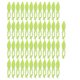 thumbnail image 1 of 5 bolsas de simulación Artificial de múltiples colas, señuelo de gusano suave, cebo para pesca al aire libre, accesorio transparente amarillo YUNYI BRAND  Deportes, 1 of 8