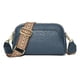 thumbnail image 1 of Bolsos Cruzados De Mujer Bolso bandolera de piel de vaca de primera capa con patrón de cocodrilo para el trabajo (azul) Likrtyny Para Estrenar, 1 of 9