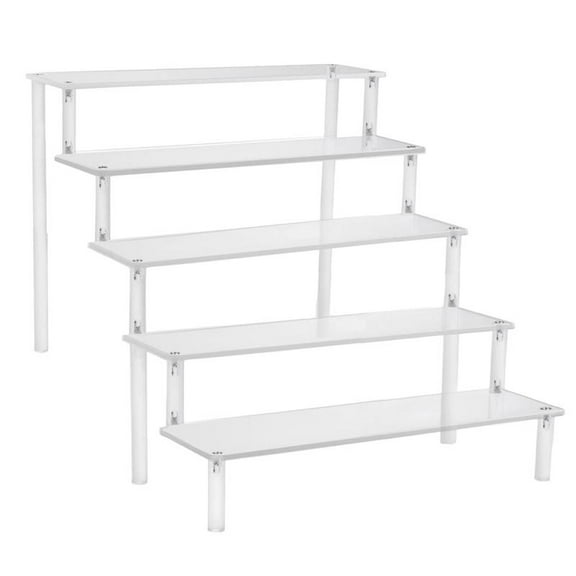 Detachable Acrylic Action Figure Display Riser Stand Perfume Cupcake Desserts Cosmetics Toiletries Holder Stand Shelf Doll Storage