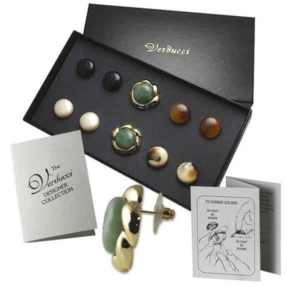 Designer Interchangeable Earrings Pierced