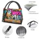 thumbnail image 4 of Fotbe Graffiti Lamp Urban Scene Bolsa Térmica Portátil con Estampado, Bolsa de Entrega de Alimentos Aislada, Bolsa Reutilizable de Gran Capacidad para Comidas y Supermercado, 4 of 6