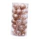 thumbnail image 5 of Adornos de bolas de Navidad BLESIY 24 piezas Dorado champagne, 5 of 8