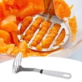 thumbnail image 2 of Manual Potato Masher, Multifunctional Potato Ricer Masher Kitchen Tool Fruit Cutter Crusher for Potato Banana Bread Bean Fruits, 2 of 7