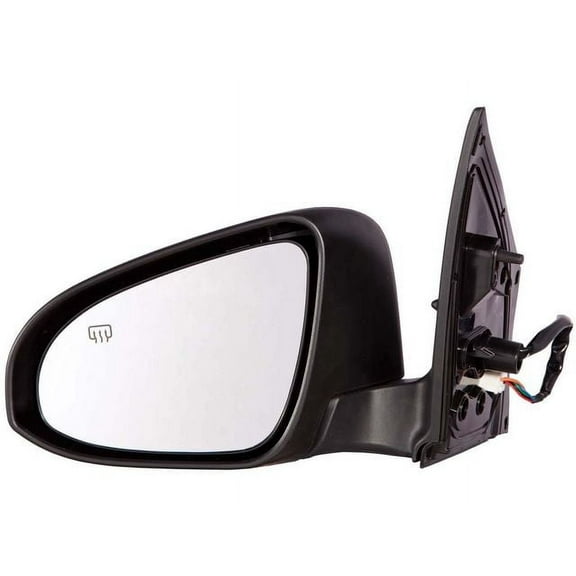 Left Driver Side Power Mirror, Paint to Match, with Turn Signal and Heated Glass - Compatible with 2014 - 2019 Toyota Corolla 2015 2016 2017 2018