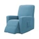 thumbnail image 2 of Funda reclinable para masaje Advancent forro polar Azul vaquero, 2 of 6