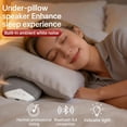 thumbnail image 2 of Under-Pillow Speaker for Sleeping, Mini Portable Wireless Bluetooth Bone Conduction, 2 of 8